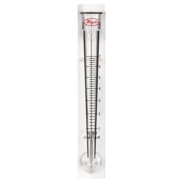 Dwyer Instruments Flowmeter, 220 Lpm Water VFC-151